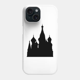 Russia - Cathedral (Black) _027 Phone Case