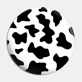 1980s black white ranch farm Milk Lover dairy cow print Pin