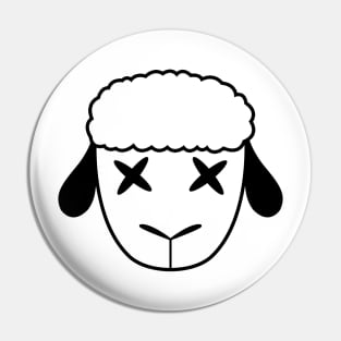 CROSSED SHEEP Pin