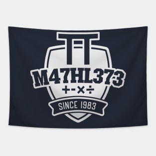 Mathlete Mono 2 Tapestry