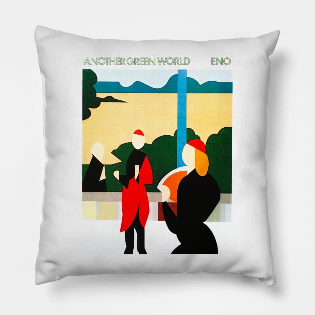 another green world Pillow by RisingAboveBedlam