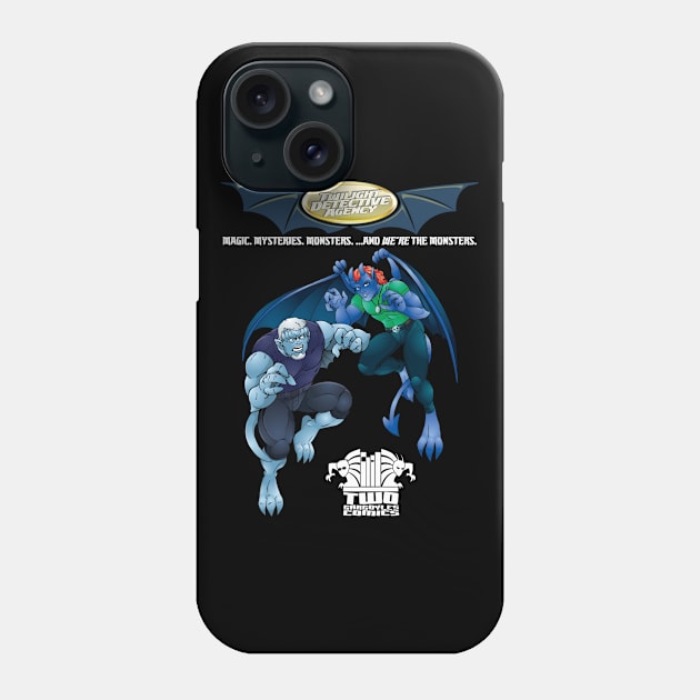 Twilight Detective Agency Phone Case by Twogargs