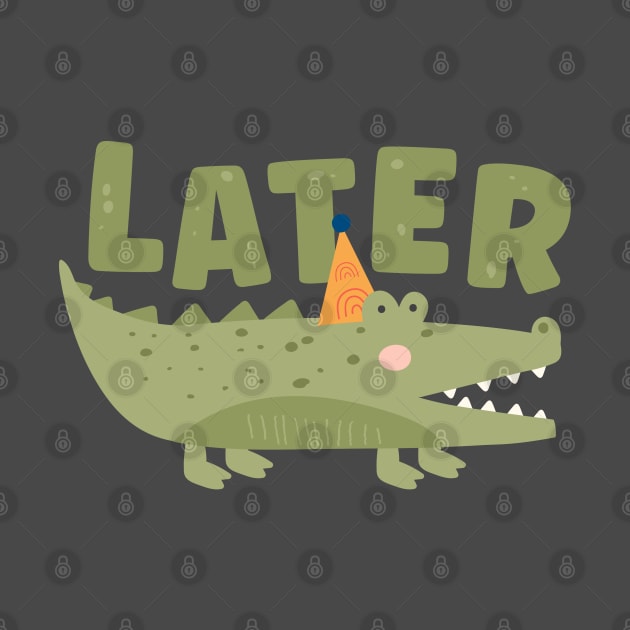 So long, farewell, auf Wiedersehen, goodbye - Later Alligator by Ofeefee