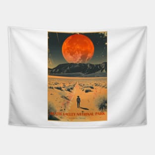 Death Valley National Park Vintage Travel  Poster Tapestry
