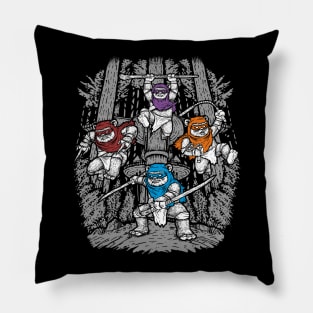 The Ninja Savages Pillow