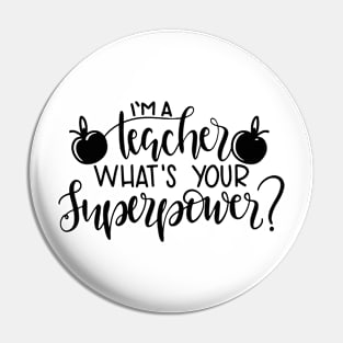 Teacher Pin