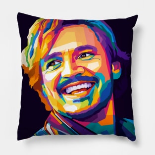 Pedro Pascal  Pop Art Pillow
