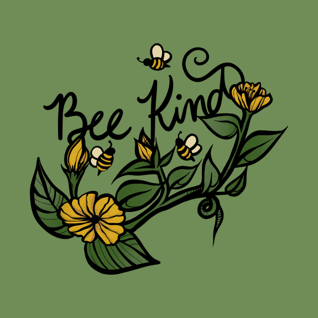 Bee Kind by bubbsnugg