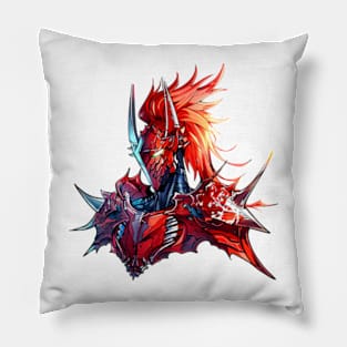 solo leveling igris red armor Pillow