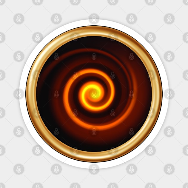 Orange Energy Arc Reactor Magnet by Maxsomma