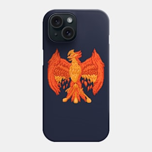 Pixelart Phoenix Phone Case