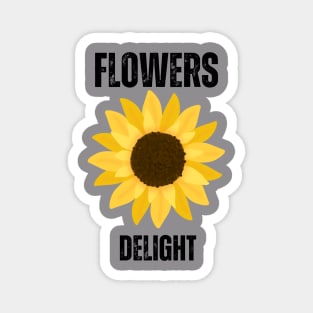 Sunflower T-shirt Magnet