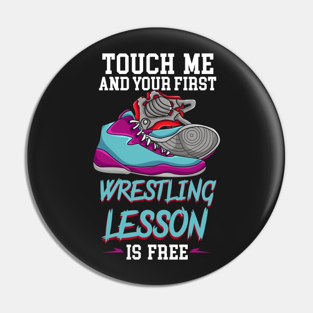 WRESTLING: First Wrestling Lesson Pin by woormle