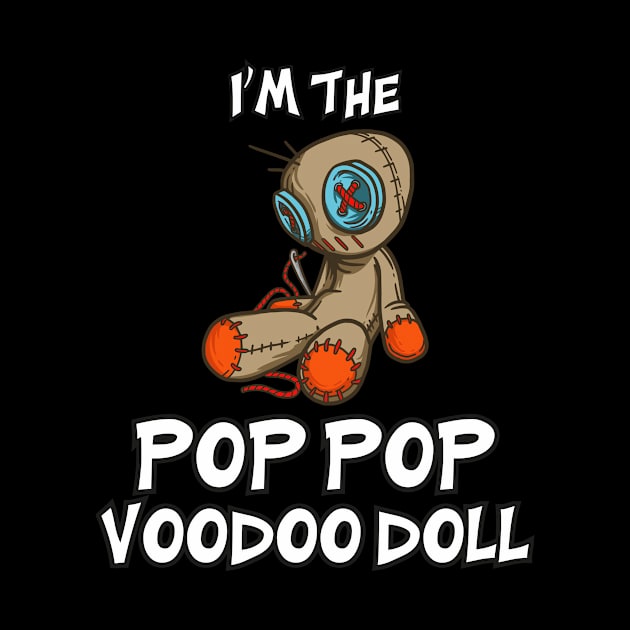 Pop Pop Voodoo Doll Halloween Matching Family by TheTeeBee