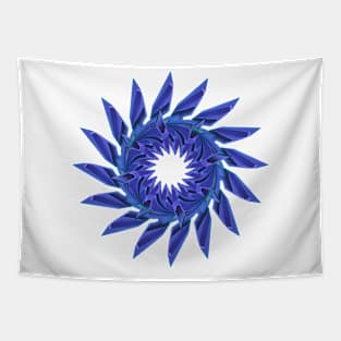 Blue mandala Tapestry