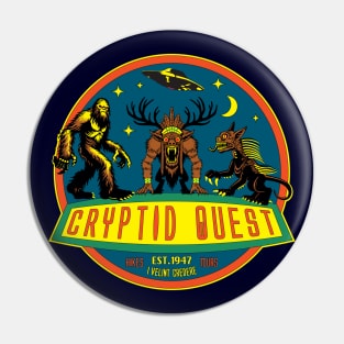 Cryptid Quest Pin