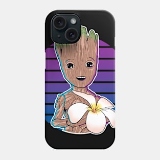 GROOT FLOWER Phone Case