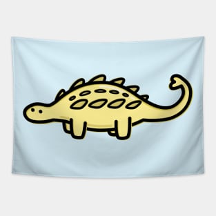 Yellow Dino Tapestry