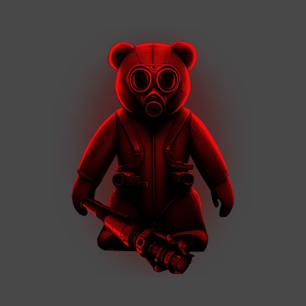 Red Apocalypse Bear by DUSTRAGZ