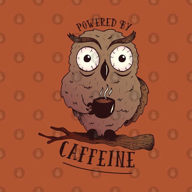 Caffeine Owl by TomCage