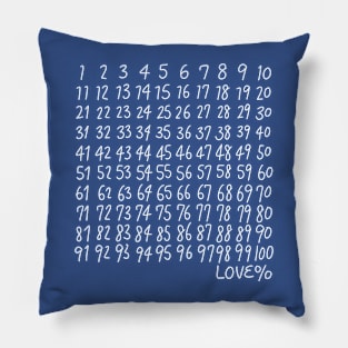 100% Love Pillow