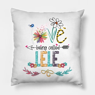 Love Being Called Lele Happy Mother's Day Pillow