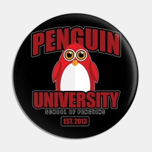 Penguin University - Red Pin