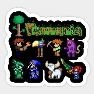 Terrarias All Boss Sticker for Sale by Bettypico