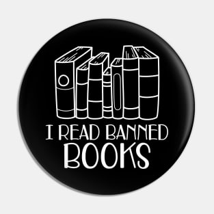 Book - I read banned books Pin