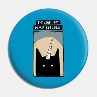 The Legendary Black Catcorn Pin