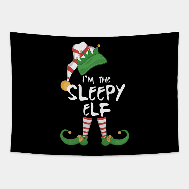 I'm The Sleepy Elf Matching Tapestry by novaya