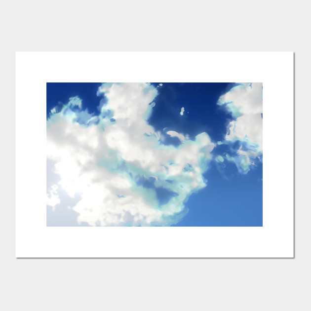 Painted Clouds Clouds Posters And Art Prints Teepublic Uk
