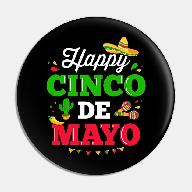 Happy Cinco de Mayo for mexican fiesta costume Pin by Designzz