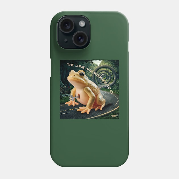 The Long and Winding Toad! Phone Case by Dizgraceland