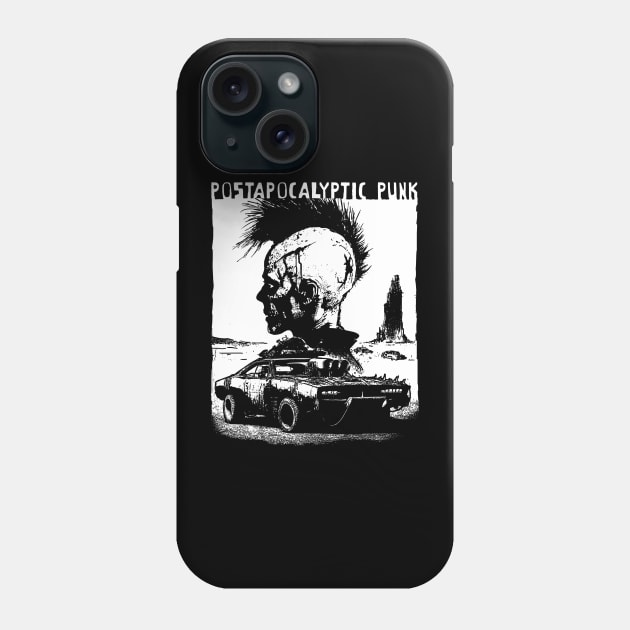 Post-apocalyptic Punk Phone Case by TORVENIUS