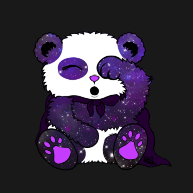 Galaxy Panda Panda T Shirt Teepublic 