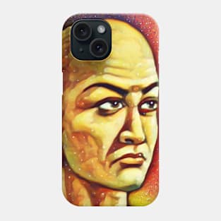 Chanakya Snow Portrait | Chanakya Artwork 15 Phone Case