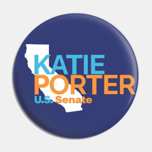 Katie Porter Senate 2024 Election | California Political Pin