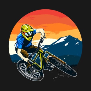 Mountain bike illustration T-Shirt