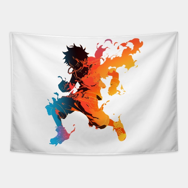 luffy Tapestry by skatermoment