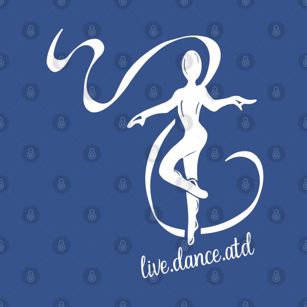 ATD dancer girl & tag line by allthatdance