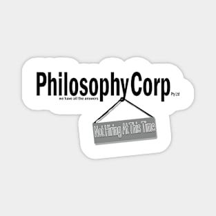 Philosophy Corp Magnet