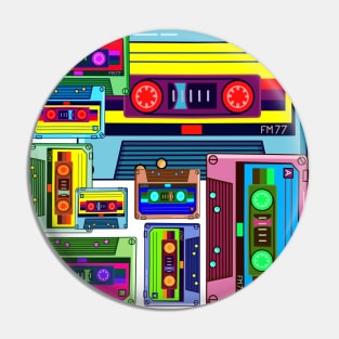 MUSICASSETTE Pin