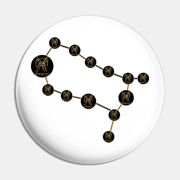 Gemini zodiac constellation Pin by INDONESIA68