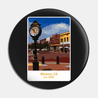 Winters Clock Tower Pin