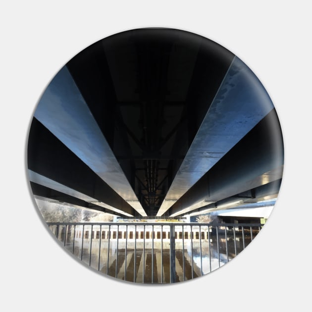 Scottish Photography Series (Vectorized) - Under the Bridge Pin by MacPean