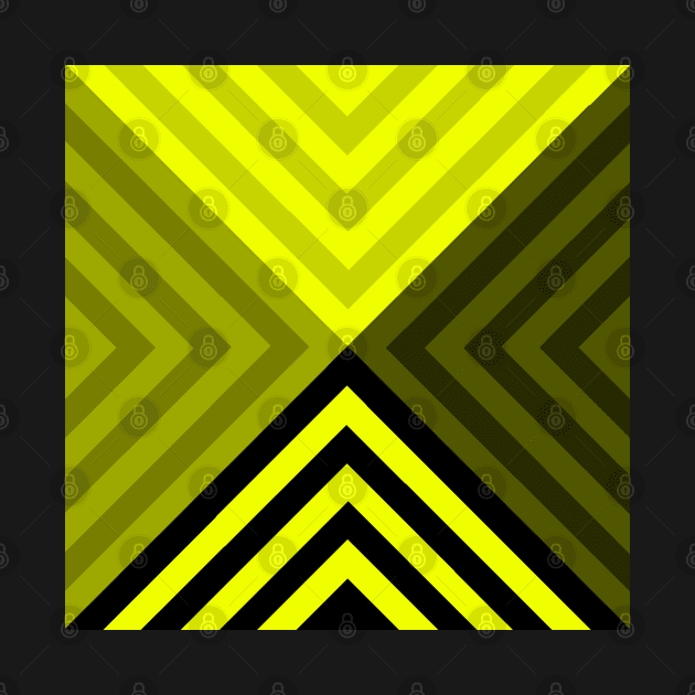 Black Yellow Triangular by XTUnknown
