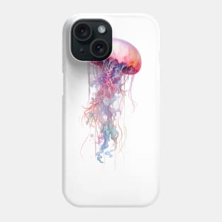 Watercolor Jellyfish Phone Case