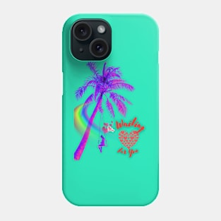 Girl Waiting For You Phone Case