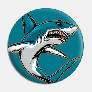 Sharks! Pin